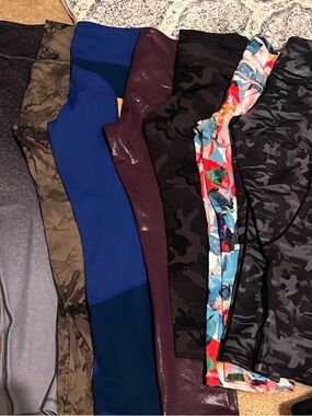 7 pair of Zyia leggings